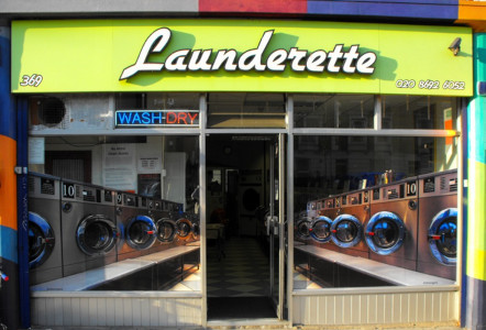 Picture of a laundrette
