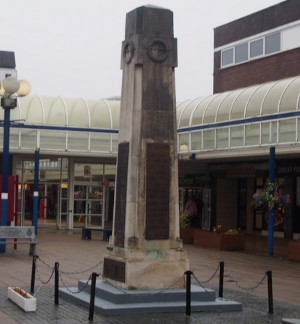 Photograph of the War memorial